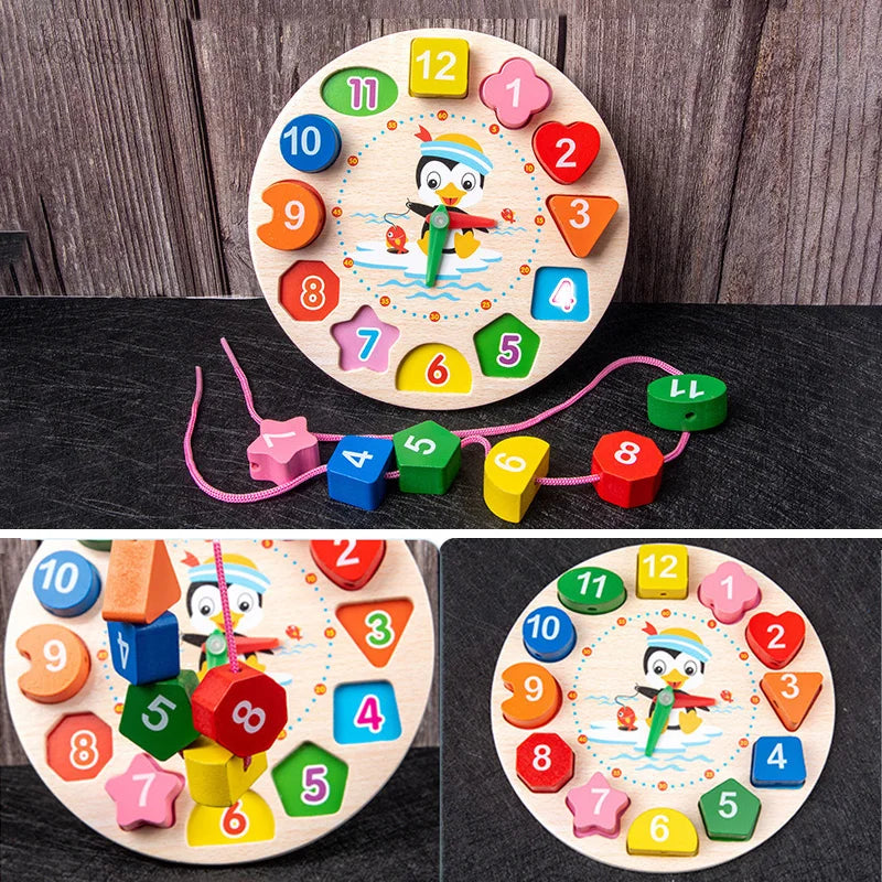 9 in 1 Wooden Educational Toys Set