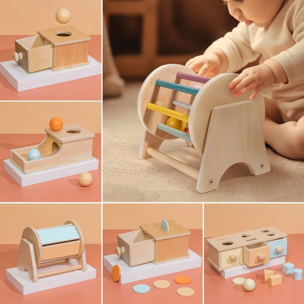 Kids Montessori Wooden Toys